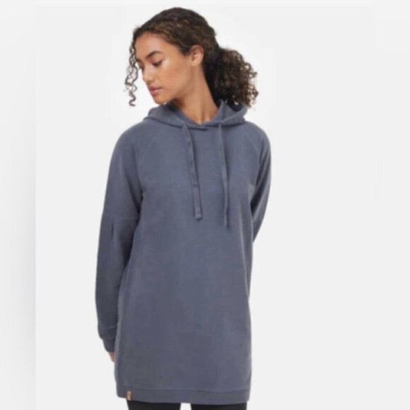 TenTree - Women's French Terry Hoodie Dress - Periscope Grey. Size: XS. NWT - Picture 10 of 13